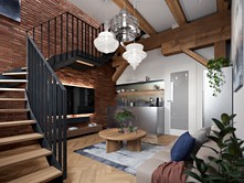 Prodej bytu 1+kk 41 m² (Loft)